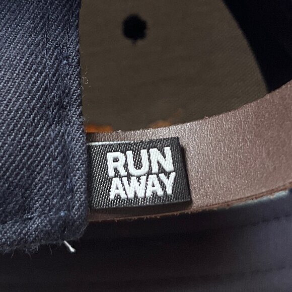 RUNAWAY® Streetwear Durham North Carolina State Flag Flat SuedeBill Baseball Hat - Picture 3 of 3